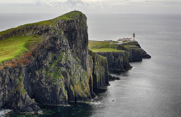 Lighthouse at Neist Point (Isle of Skye, Scotland)