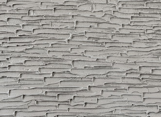 Gray Plastered Concrete Wall