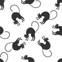 Halloween seamless pattern