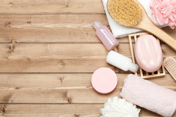 Shampoo, Soap Bar And Liquid. Shower Gel. Towels. Spa Kit. Top V