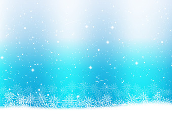 Snowflake christmas background