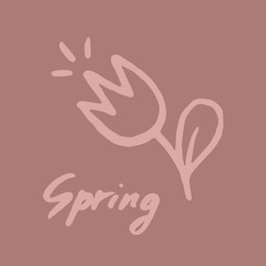 Floral vector illustration