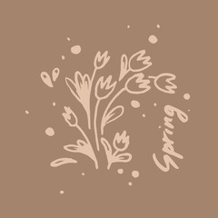 Floral vector illustration