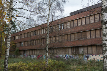 Abandoned office building