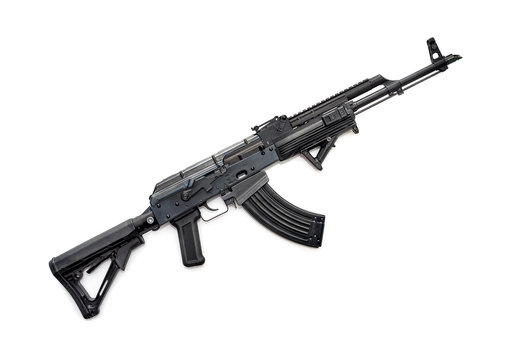 Tactical AK-47 rifle