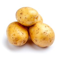 potato isolated on white background