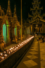 Shwedagon pagoda in Myanmar