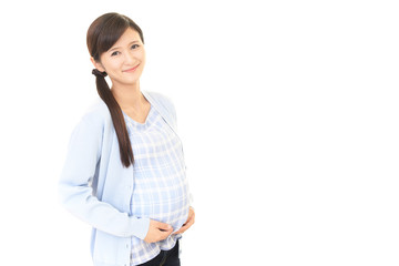 妊娠中の女性
