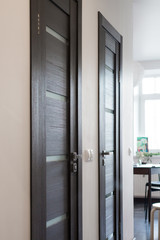 Interior of the hall in modern flat.