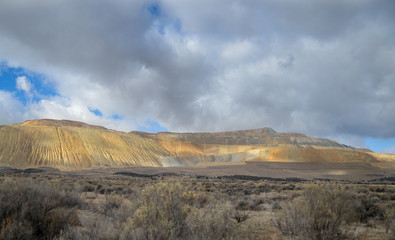 The Bingham Canyon Mine Or Kennecott Copper Mine