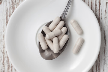 glutathione supplement antioxidant still life