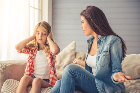 Mother and daughter