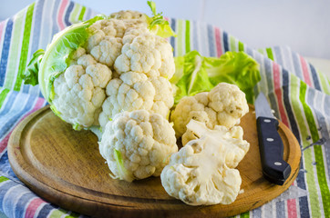 pieces of cauliflower