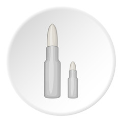 Bullets icon. Cartoon illustration of bullets vector icon for web