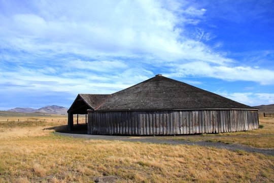 Round Barn In Eastern Oregon