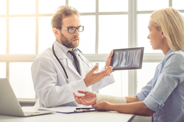 Doctor and patient