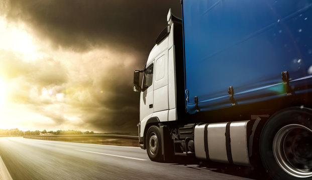 Speeding Truck