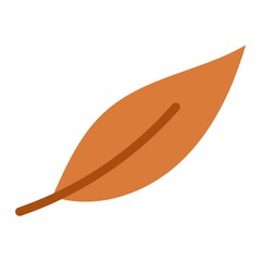 autumn leaf vector illustration.
