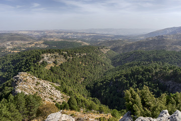 Fototapeta na wymiar Parque Natural Sierras de Tejeda, Almijara y Alhama, andalucía