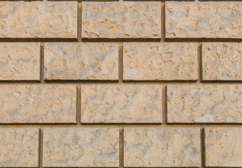 Pattern with large bricks.