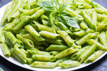 pasta with spinach