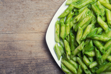 pasta with spinach