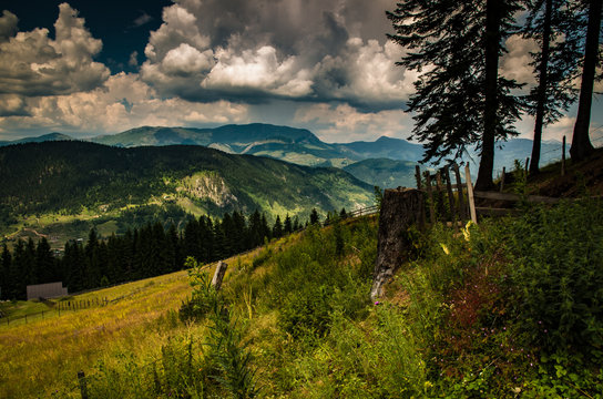 Rugova Mountains near Peja Kosovo