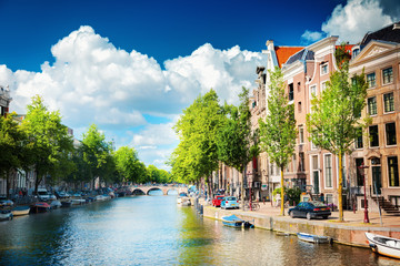 Canal in Amsterdam