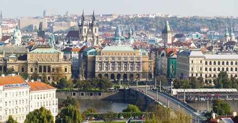 Prague from High