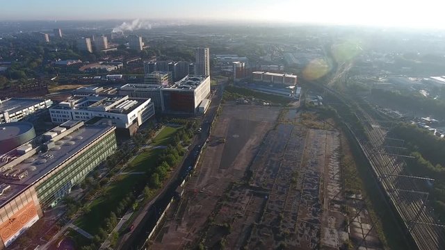 Aerial View Of An Area Due For Redevelopment, Birmingham UK.