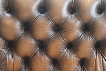 leather sofa button background