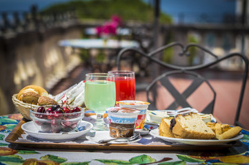 colazione terrazzo 