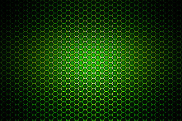 green chrome metallic mesh. metal background and texture.