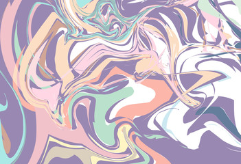 Abstract painting template background vector illustration