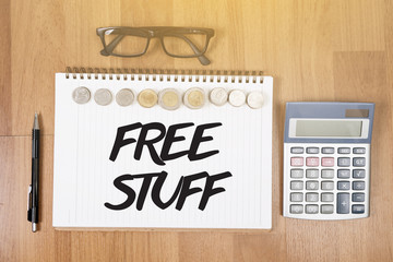 Top view of office desktop copy space, laptop computer