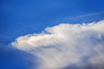 Naklejka premium Blue sky with clouds