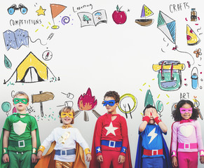 Summer Camp Adventure Exploration Enjoyment Concept