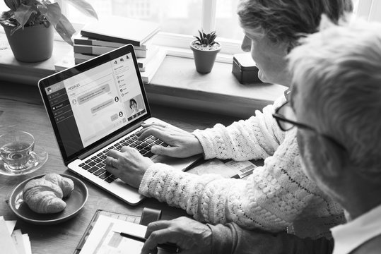Retirement Senior Couple Lifestyle Living Concept