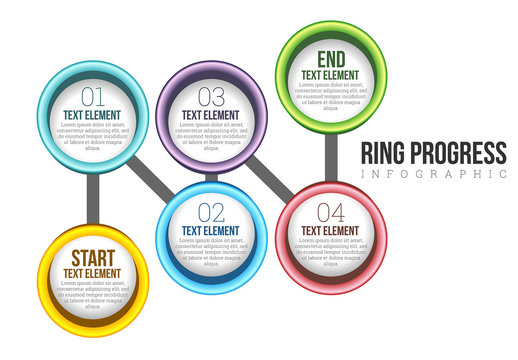 Ring Progress Infographic