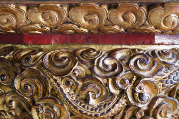 Exquisite stone carvings, lotus, moire,