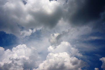 青空と雲
