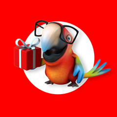 Fun parrot