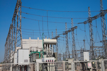 High-voltage station