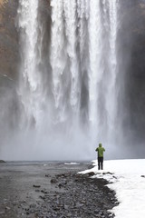 Obraz premium skogafoss waterfall in Iceland