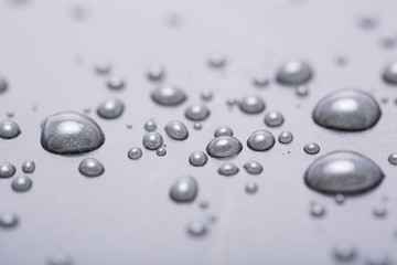 drops of water macro