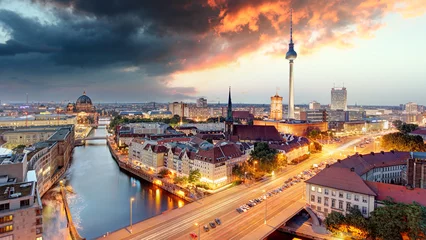 Foto auf Acrylglas Berlin panorama © TTstudio