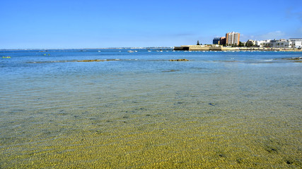 Castillo de Santa Catalina desde la playa de la Caleta.Cádiz.España © full image