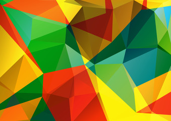 bright polygonal background