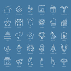30 Christmas Icons