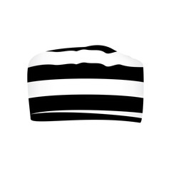 Striped prisoner cap